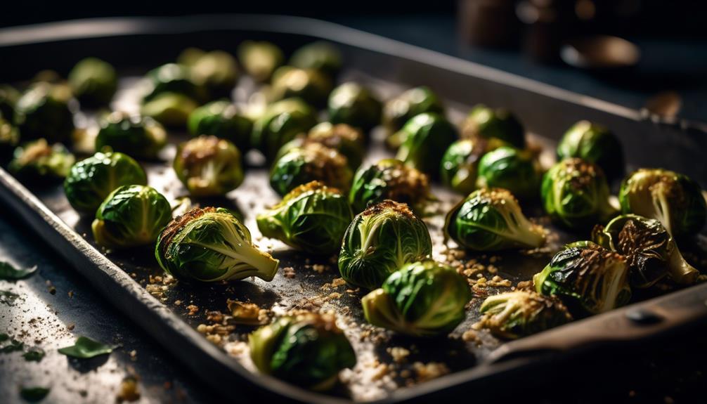 delicious roasted brussels sprouts