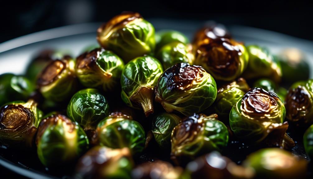 delicious roasted brussels sprouts