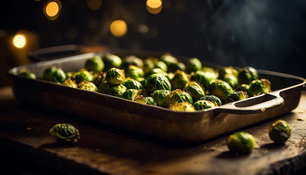 delicious roasted brussels sprouts