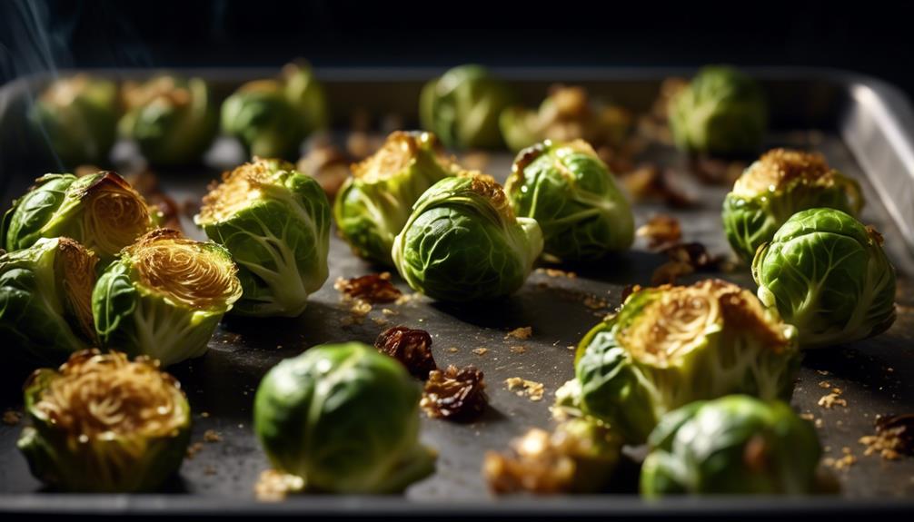 delicious roasted brussels sprouts