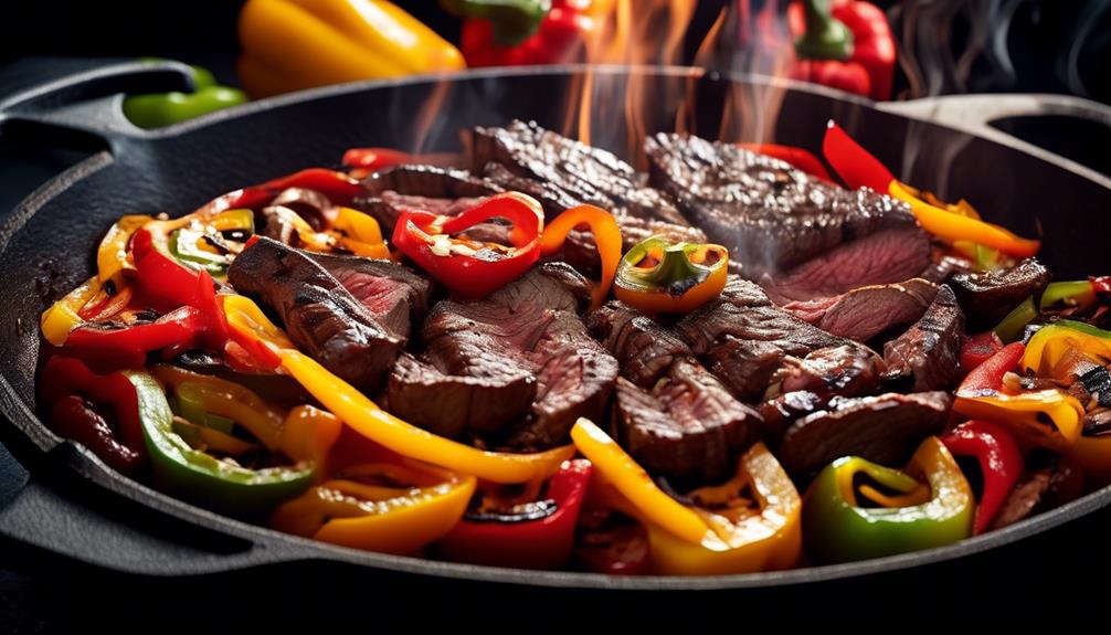 delicious sizzling fajitas recipe