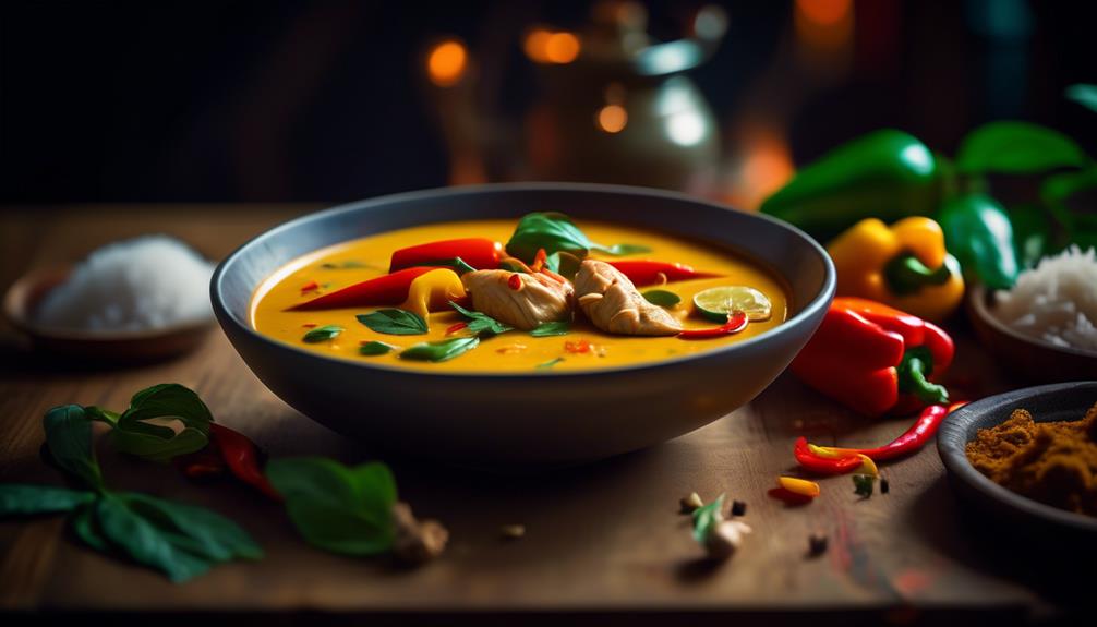 delicious spicy thai curry