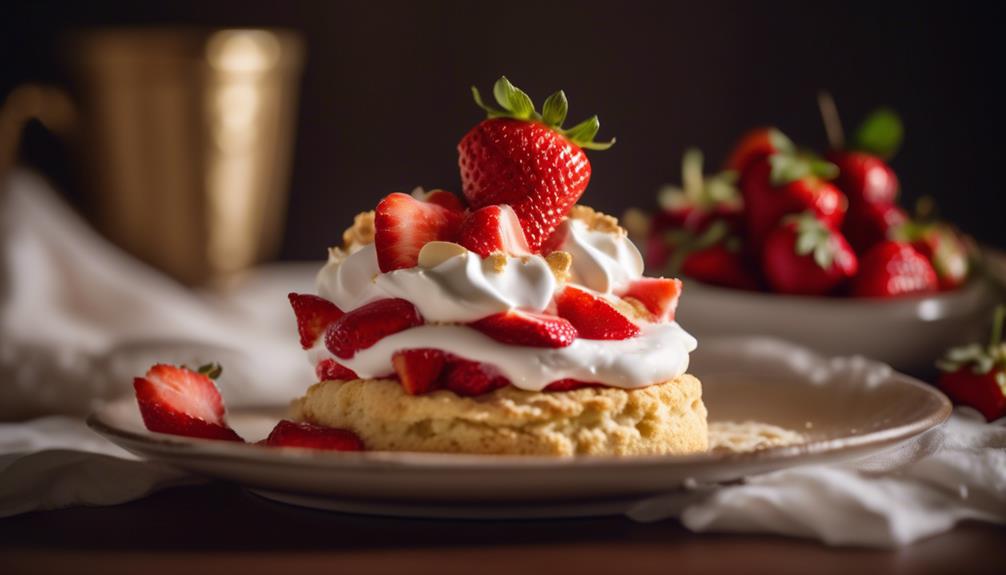 delicious strawberry shortcake dessert