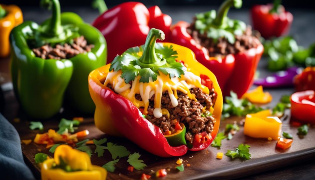 delicious stuffed bell peppers