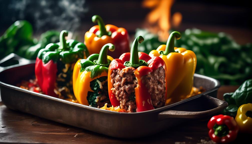 delicious stuffed peppers recipe