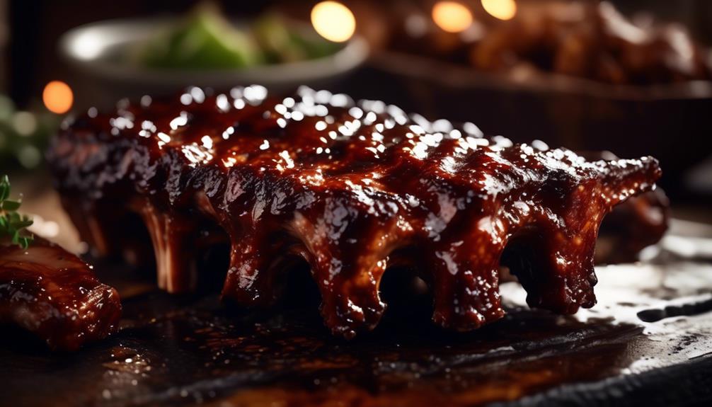 delicious tangy barbecue ribs