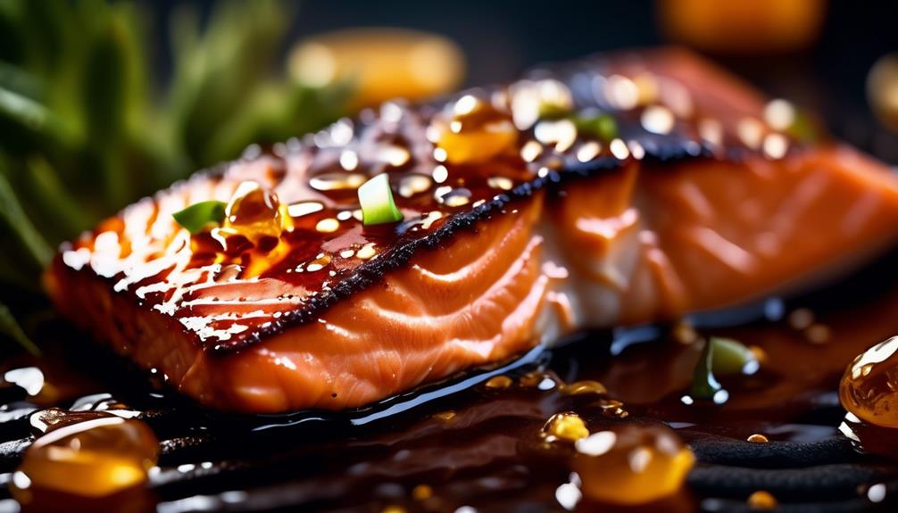 delicious teriyaki glazed salmon