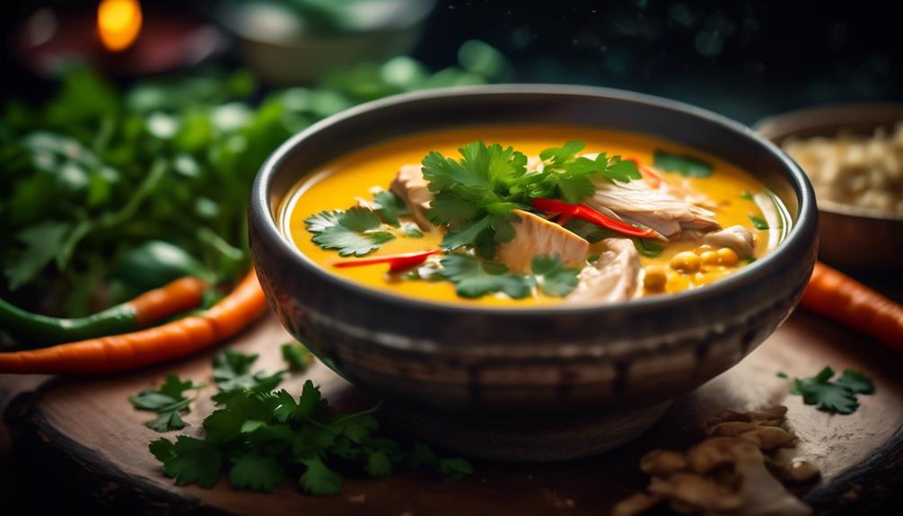 delicious thai coconut curry