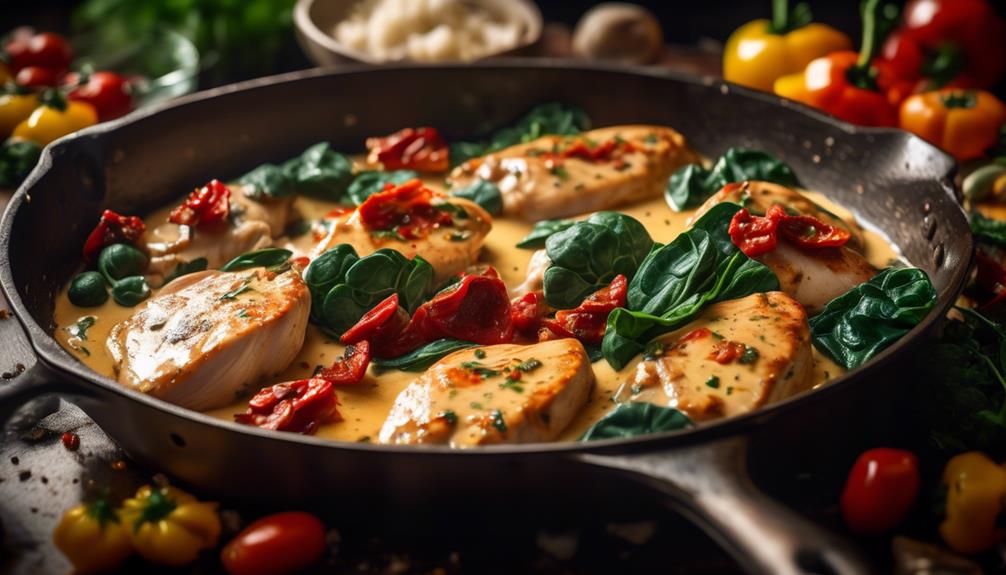 delicious tuscan style chicken recipe