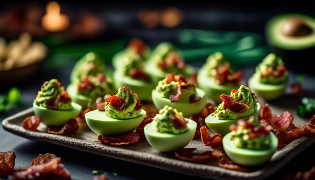 delicious twist on deviled eggs