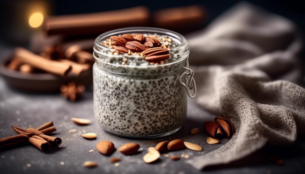 delicious vegan chia dessert