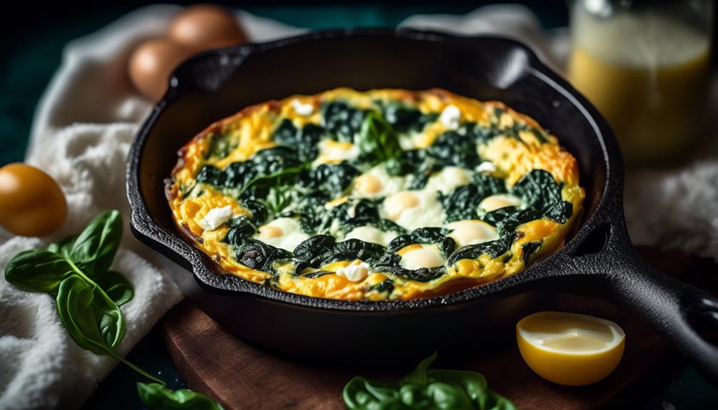 delicious vegetarian frittata recipe