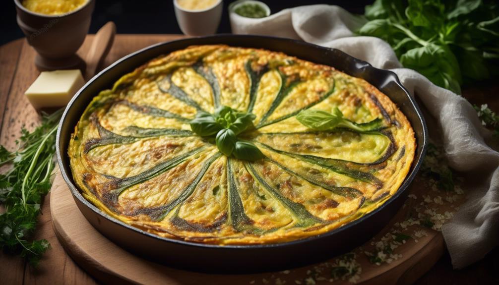 delicious vegetarian frittata recipe