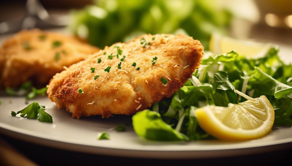 deliciously breaded chicken cutlets