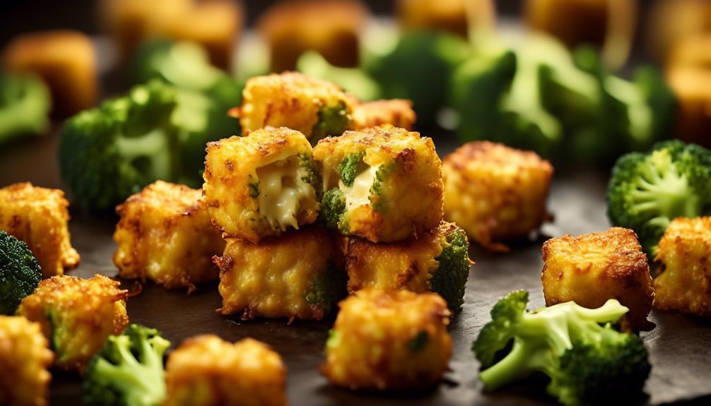 deliciously cheesy baked broccoli