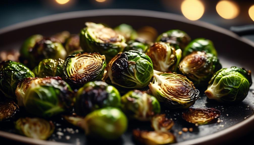 deliciously crispy brussels sprouts