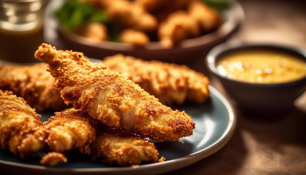 deliciously crispy chicken tenders