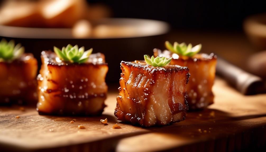 deliciously crunchy pork bites