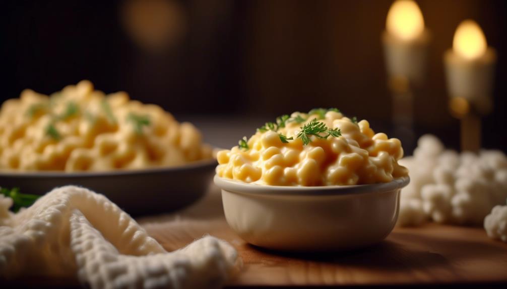 deliciously indulgent cauliflower pasta