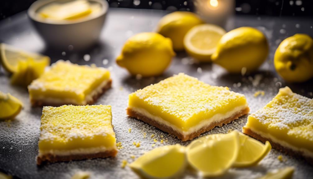 deliciously tart lemon dessert