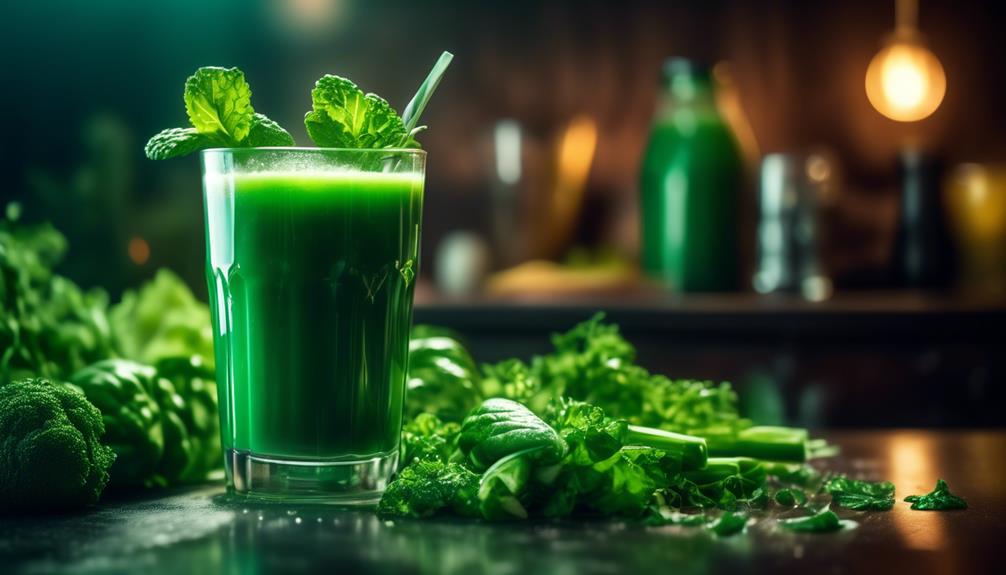 detox with green protein