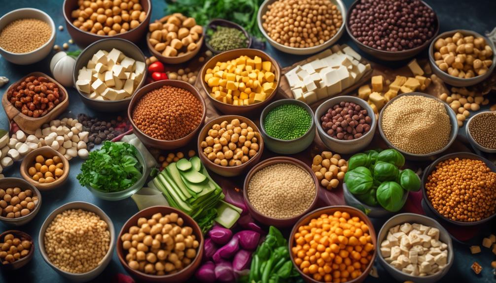 diverse sources of plant based protein