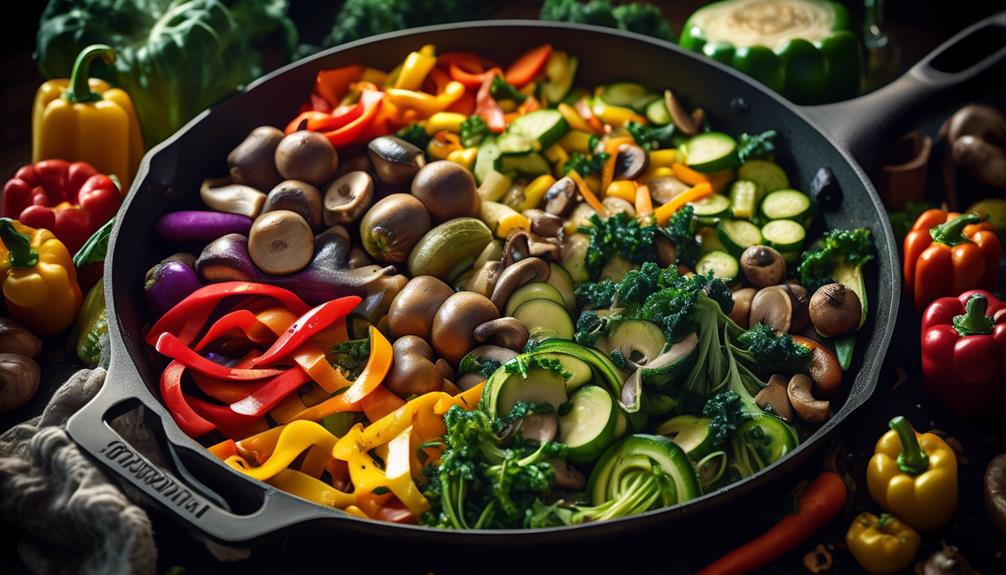 diverse veggies for nutritional balance