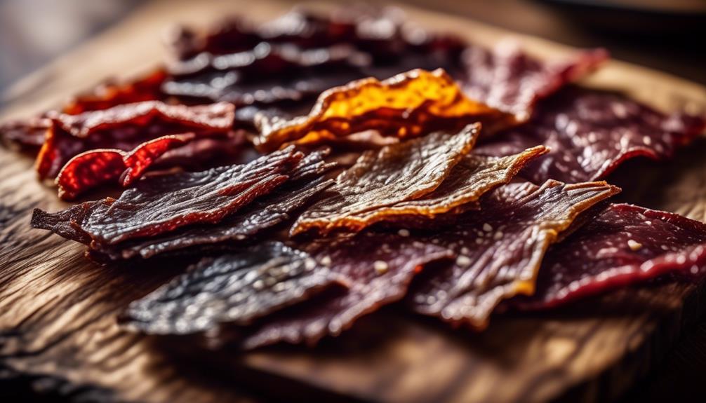 dried meat snack option