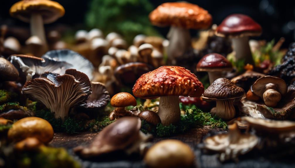 edible fungi with various uses