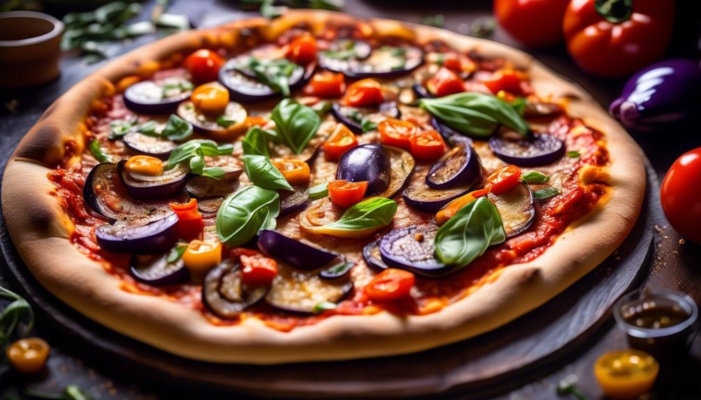 eggplant based pizza crust recipe