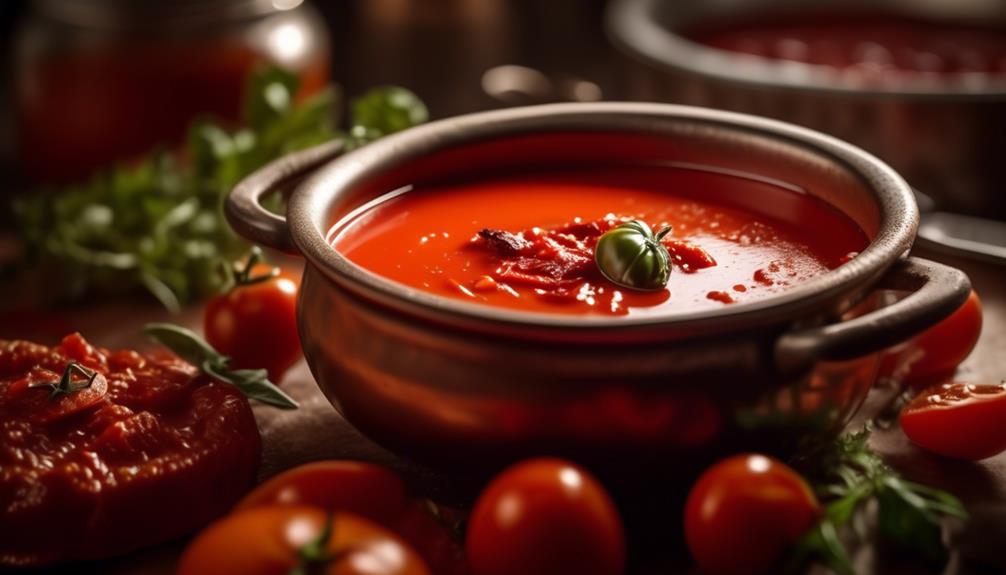 enhancing flavor with tomato