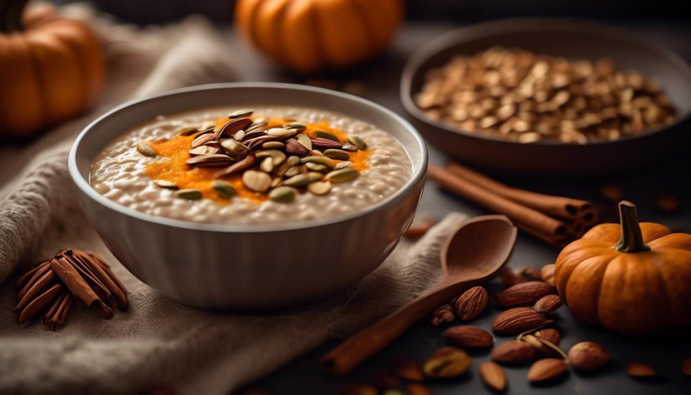 fall inspired morning meal option