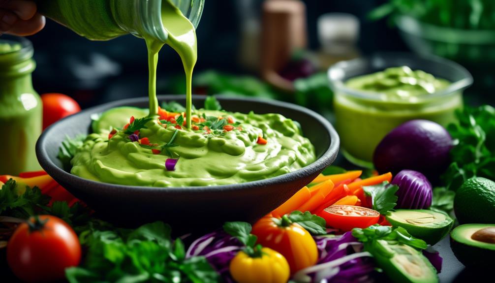 flavorful avocado dressing recipe