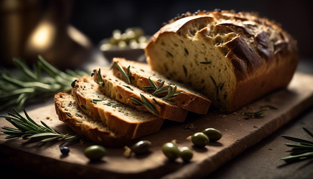 flavorful bread with herbs