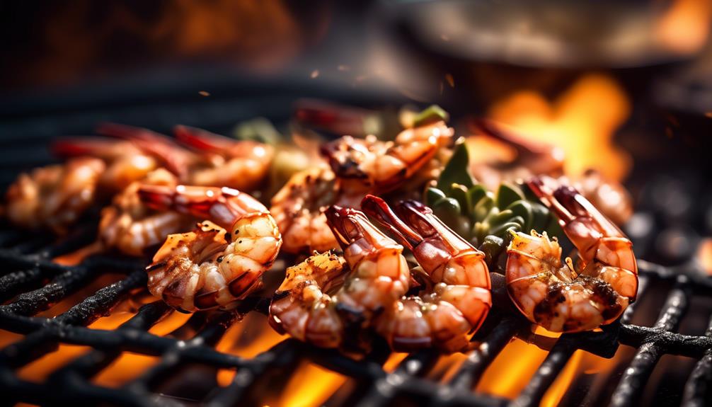 flavorful cajun grilled shrimp