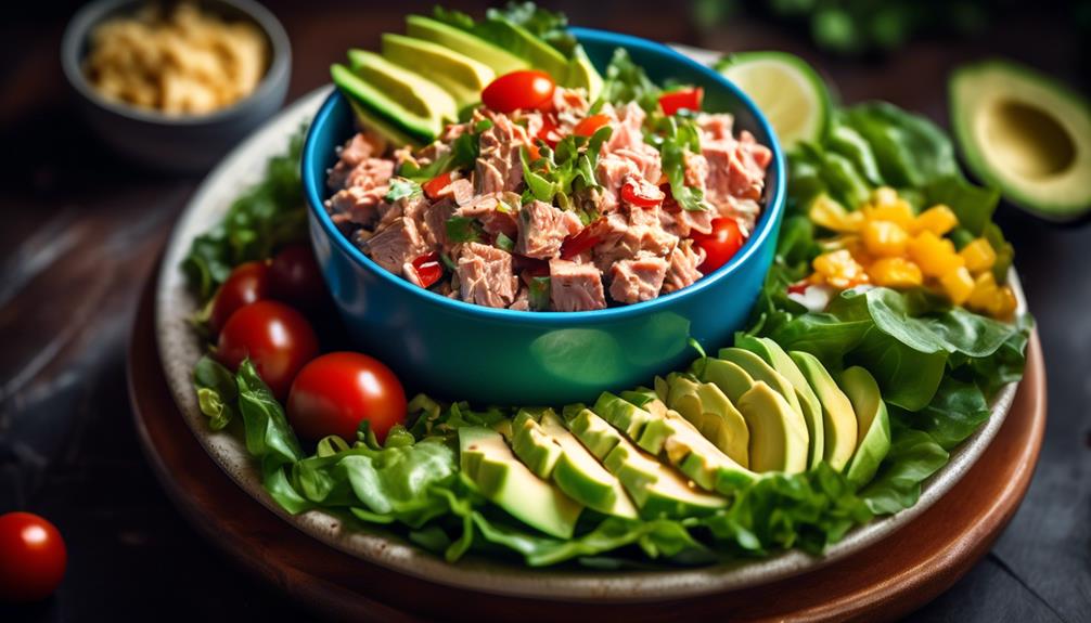 flavorful cajun inspired tuna salad