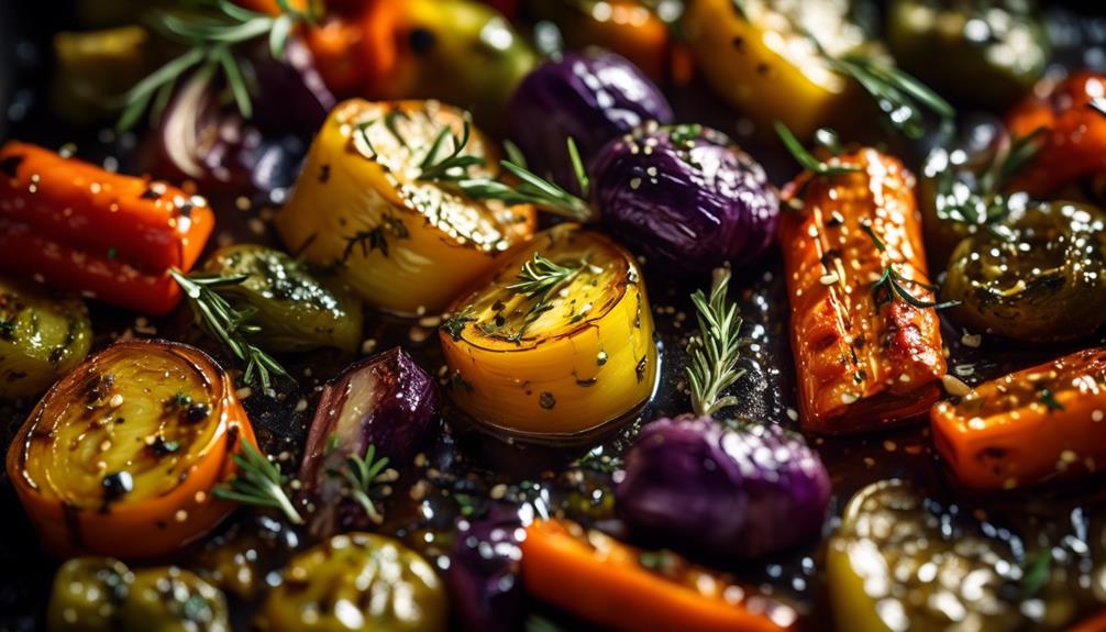 flavorful herb roasted vegetable medley