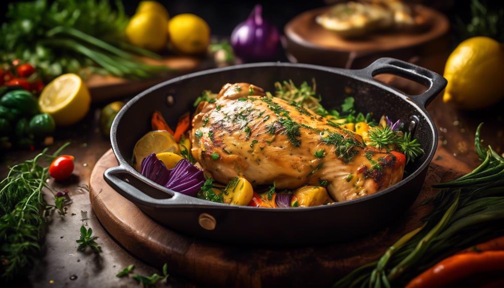 flavorful lemon herb chicken