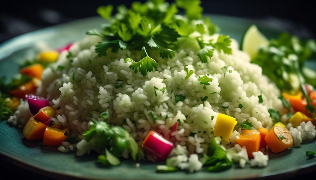 flavorful low carb rice alternative