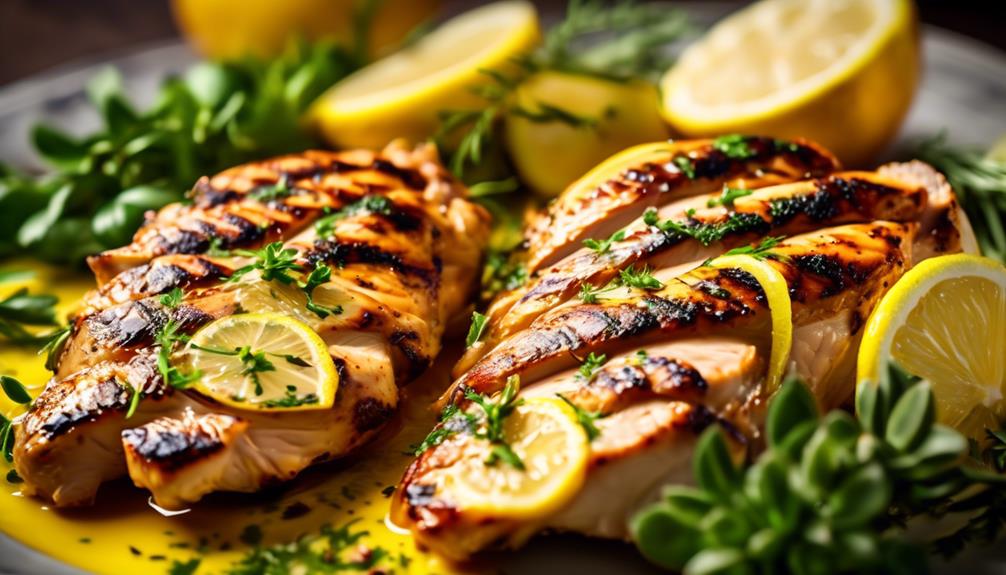 flavorful marinade with citrus