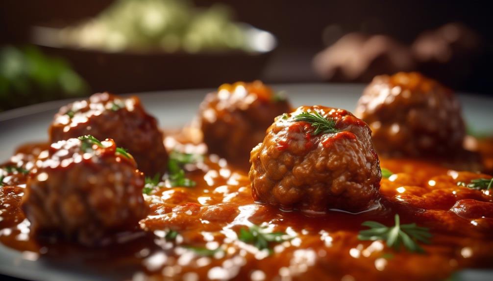 flavorful meatball blend