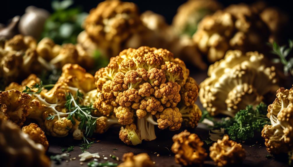 flavorful roasted cauliflower recipe