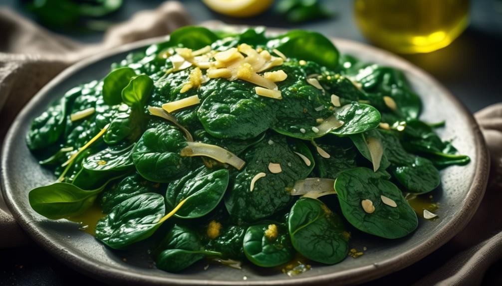 flavorful saut ed spinach recipe