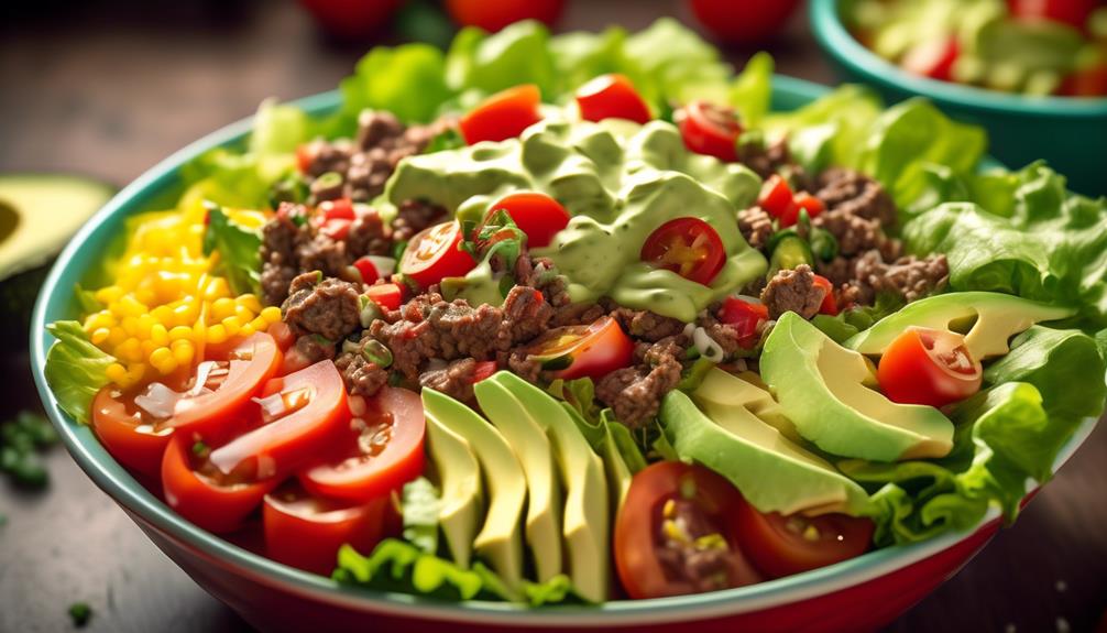 flavorful taco salad recipe