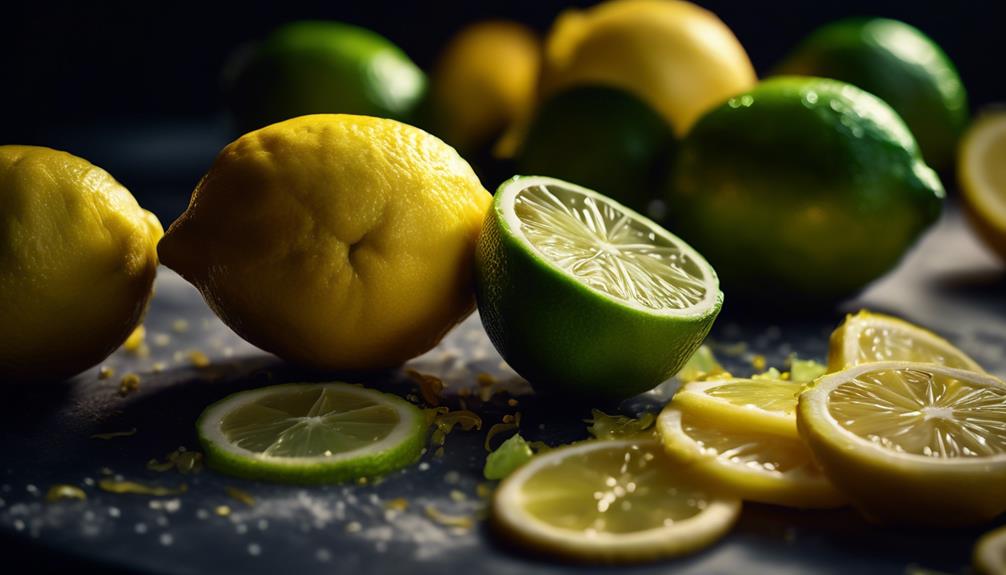 flavorful zest and citrus