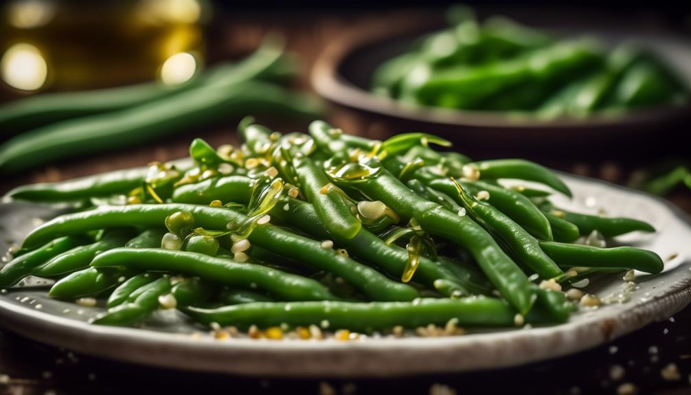 fresh crunchy green beans