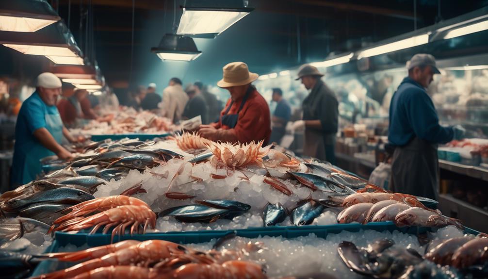 fresh seafood selection process