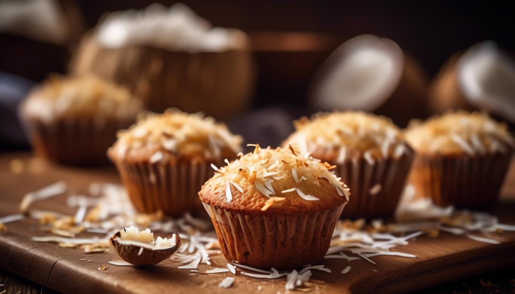 gluten free muffins with coconut flour