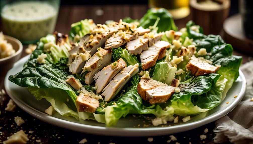 grilled chicken caesar salad