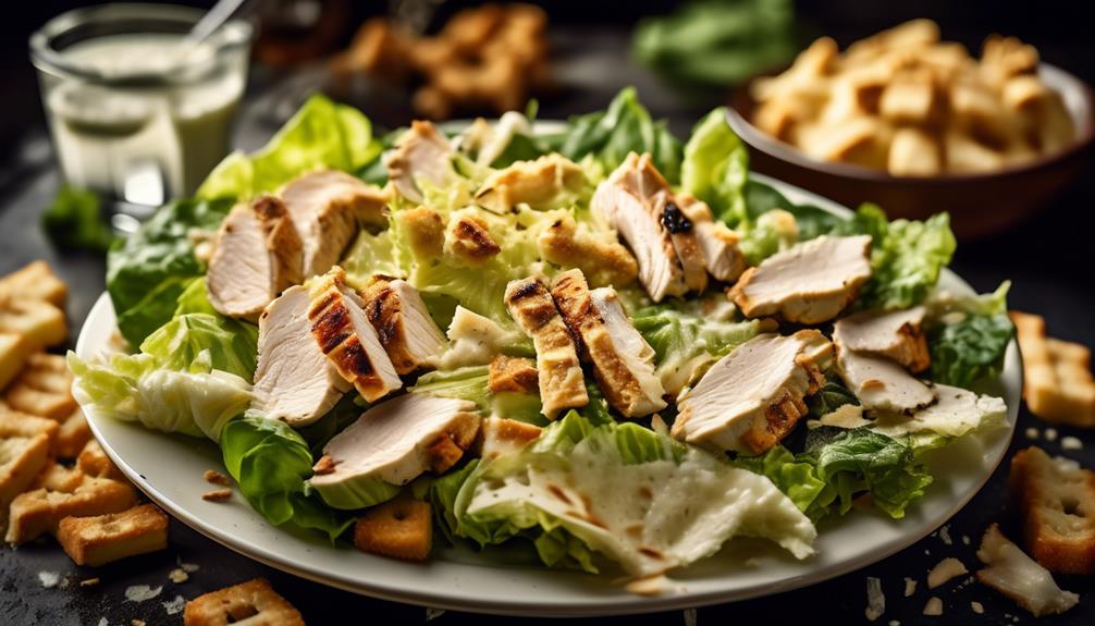 grilled chicken caesar salad